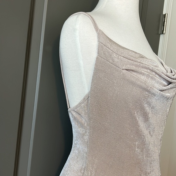 NWOT Cowl neck spaghetti strap dress - Picture 3 of 5